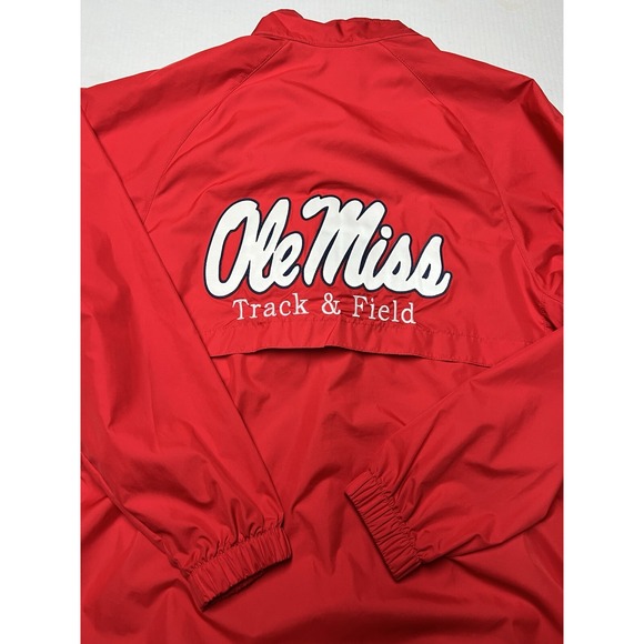 Nike Track & Field Wind Suit Ole Miss Rebel's 2 Piece USA Vintage Team Issue Sm - Picture 16 of 16